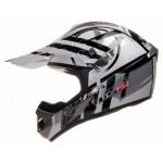 Кросс шлем LS2 MX433 STRIPE WHITE BLACK
