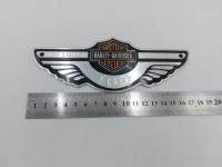 Шильдик на бензобак (эмблема) Harley-Davidson (170*65мм)