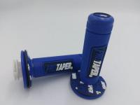 Ручки руля гріпси Protaper Сині зі стержнем газу