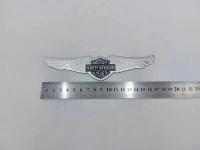 Шильдик на бензобак (емблема) Harley-Davidson, крила (170*45мм)